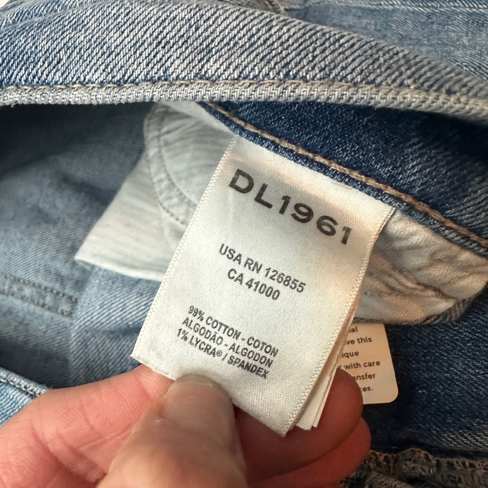 DL1961 Patti Straight High Rise Vintage Ankle Jeans - Picture 5 of 9